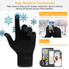 Touchscreen Winter Gloves — Windproof Knit, Unisex